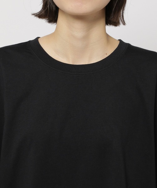 niko and...（ニコアンド）の「COLORマイスターサラットTシャツ（Tシャツ/カットソー・レディース・ネイビー/オフホワイト/イエロー/ブラック・LARGE/MEDIUM）」の21枚目の写真