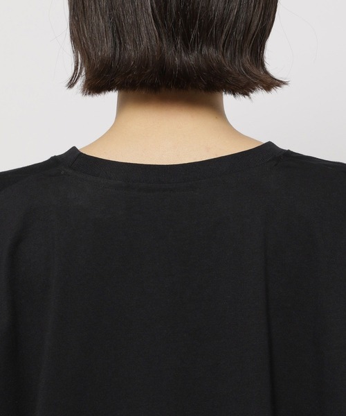 niko and...（ニコアンド）の「COLORマイスターサラットTシャツ（Tシャツ/カットソー・レディース・ネイビー/オフホワイト/イエロー/ブラック・LARGE/MEDIUM）」の22枚目の写真