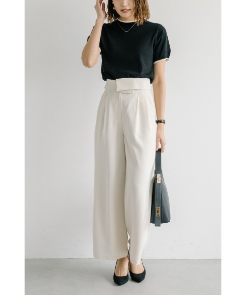 M.deux(エムドゥ)の「シルキータッチサマーニット(ニット/セーター・レディース・ブラック/その他/グレー/その他1/ベージュ・MEDIUM)」の17枚目の写真