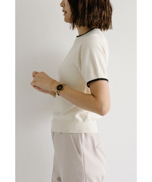 M.deux(エムドゥ)の「シルキータッチサマーニット(ニット/セーター・レディース・ブラック/その他/グレー/その他1/ベージュ・MEDIUM)」の12枚目の写真