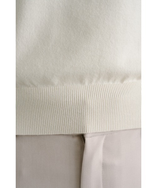 M.deux(エムドゥ)の「シルキータッチサマーニット(ニット/セーター・レディース・ブラック/その他/グレー/その他1/ベージュ・MEDIUM)」の8枚目の写真