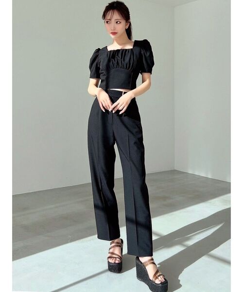 RESEXXY(リゼクシー)の「クリアウェッジサンダル(サンダル・レディース・アイボリー/ブラック・SMALL/MEDIUM/LARGE)」の11枚目の写真