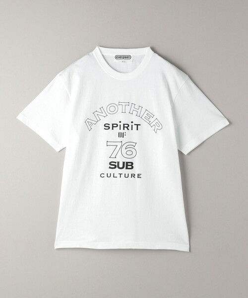 evergreen（エバーグリーン）の「＜evergreen＞SUB CULTURE Tシャツ（Tシャツ/カットソー・メンズ・ホワイト・M/L/S）」の2枚目の写真