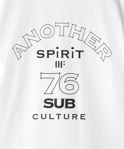 evergreen（エバーグリーン）の「＜evergreen＞SUB CULTURE Tシャツ（Tシャツ/カットソー・メンズ・ホワイト・M/L/S）」の6枚目の写真
