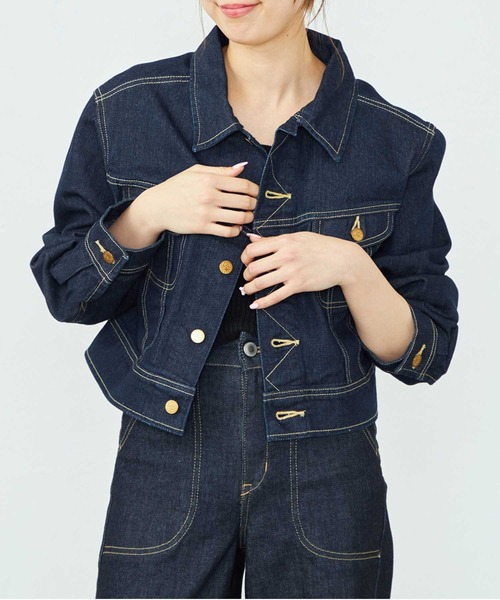 【ちぇ姫】　Lee デニムジャケット セール】Lee/リー【豊富なサイズ展開】Lee BABE ストレッチ