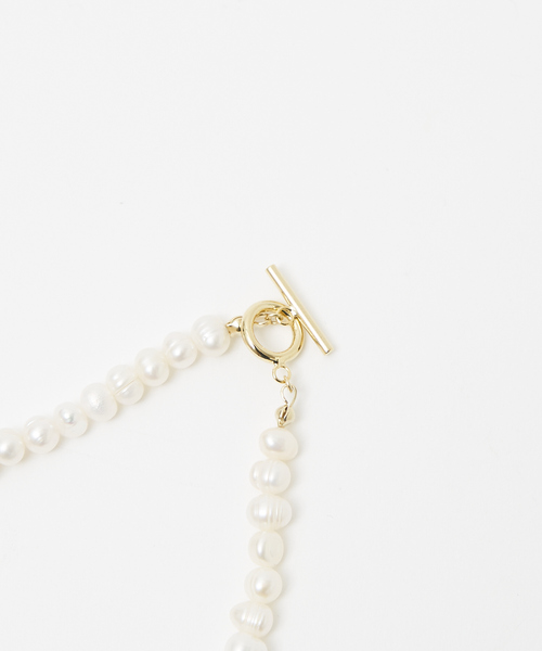collex(コレックス)の「【Ljud/ユード】淡水バロックパールネックレス(ネックレス・レディース・ゴールド・フリー)」の2枚目の写真