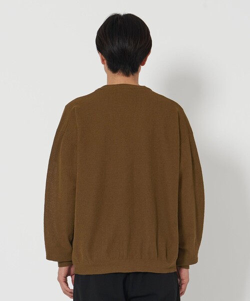 BEAUTY&YOUTH UNITED ARROWS(ビューティーアンドユースユナイテッドアローズ)の「エア ミラノ Vネック カーディガン デオドラント‐抗菌・防臭‐(カーディガン/ボレロ・メンズ・オリーブ/ブラック/ライトグレー・L/XL/S/M)」の12枚目の写真