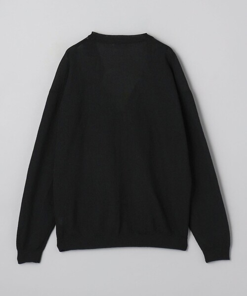 BEAUTY&YOUTH UNITED ARROWS(ビューティーアンドユースユナイテッドアローズ)の「エア ミラノ Vネック カーディガン デオドラント‐抗菌・防臭‐(カーディガン/ボレロ・メンズ・オリーブ/ブラック/ライトグレー・L/XL/S/M)」の19枚目の写真