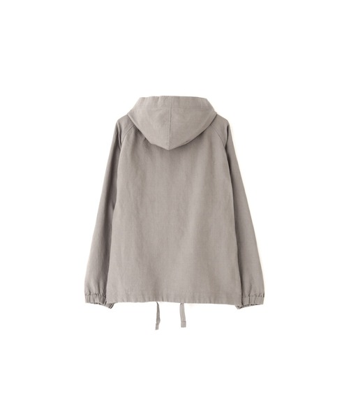 MARGARET HOWELL（マーガレットハウエル）の「LINEN PLAINWEAVE（ブルゾン・メンズ・ベージュ/ネイビー・LARGE/MEDIUM）」の6枚目の写真