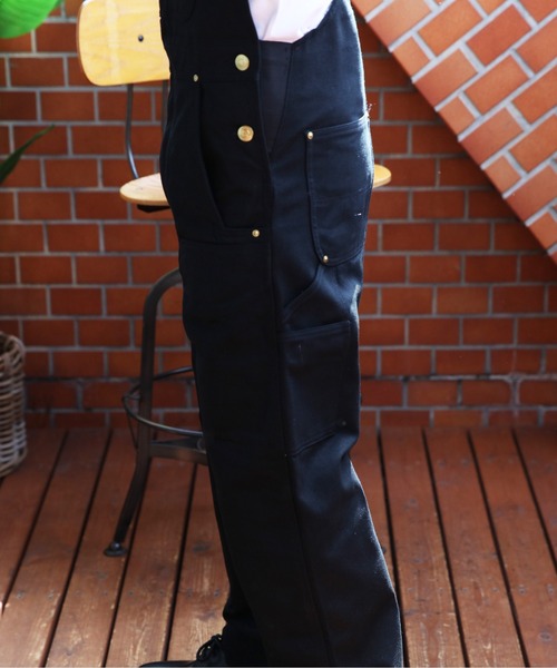 Carhartt(カーハート)の「Carhartt ダックオーバーオール(サロペット/オーバーオール・メンズ・ブラウン/ダークブラウン/ブラック/ネイビー・W32xL30/W34xL30/W38xL30/W36xL30/W30xL32/W32xL32/W30xL30/W40xL32/W36xL32/W40xL30)」の15枚目の写真