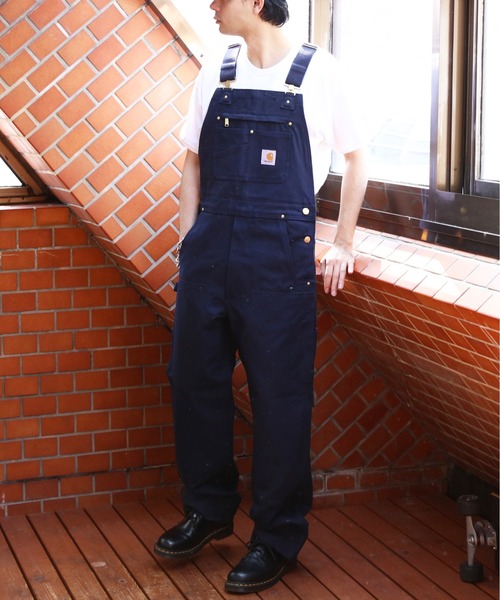カーハート オーバーオール サロペット　S(4/6) Carhartt オーバーオール サロペット carhartt ワッペン ダック