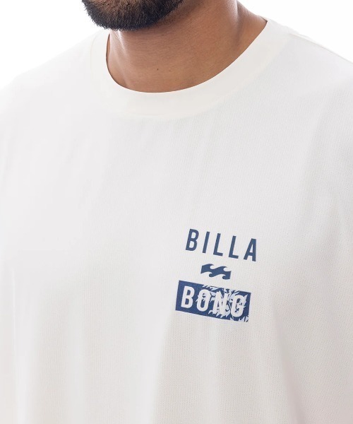 BILLABONG(ビラボン)の「BILLABONG メンズ AIR DRY MESH HALF SLEEVE サーフTシャツ 【2025年春夏モデル】/ビラボン水陸両用水陸両用サイドポケット付きバックプリント半袖ラッシュガード(水着)(ラッシュガード・メンズ・ブラック/パープル/ライトベージュ・MEDIUM/LARGE/X-LARGE)」の10枚目の写真
