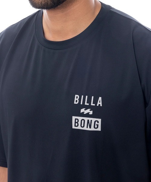 BILLABONG(ビラボン)の「BILLABONG メンズ AIR DRY MESH HALF SLEEVE サーフTシャツ 【2025年春夏モデル】/ビラボン水陸両用水陸両用サイドポケット付きバックプリント半袖ラッシュガード(水着)(ラッシュガード・メンズ・ブラック/パープル/ライトベージュ・MEDIUM/LARGE/X-LARGE)」の6枚目の写真