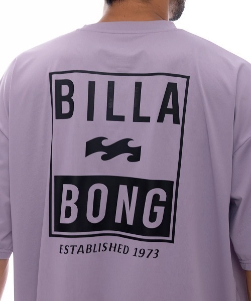 BILLABONG(ビラボン)の「BILLABONG メンズ AIR DRY MESH HALF SLEEVE サーフTシャツ 【2025年春夏モデル】/ビラボン水陸両用水陸両用サイドポケット付きバックプリント半袖ラッシュガード(水着)(ラッシュガード・メンズ・ブラック/パープル/ライトベージュ・MEDIUM/LARGE/X-LARGE)」の16枚目の写真