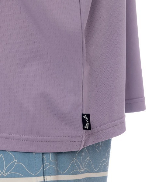 BILLABONG(ビラボン)の「BILLABONG メンズ AIR DRY MESH HALF SLEEVE サーフTシャツ 【2025年春夏モデル】/ビラボン水陸両用水陸両用サイドポケット付きバックプリント半袖ラッシュガード(水着)(ラッシュガード・メンズ・ブラック/パープル/ライトベージュ・MEDIUM/LARGE/X-LARGE)」の18枚目の写真