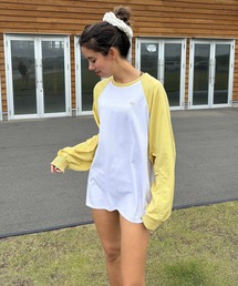 ROXY（ロキシー）の「LA PALMA /ロキシー水陸両用サンプロテクションラグランスリーブトップス（水着）（Tシャツ/カットソー）」