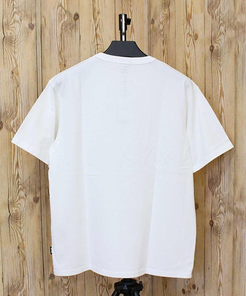 schott(ショット)の「PIGMENT O/D SS T-SHIRT(Tシャツ/カットソー・メンズ・ホワイト/ブラウン/ブラック/ブルー/セージグリーン・M/L/XL/XXL)」の7枚目の写真