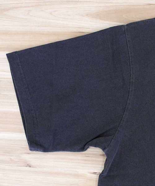 schott(ショット)の「PIGMENT O/D SS T-SHIRT(Tシャツ/カットソー・メンズ・ホワイト/ブラウン/ブラック/ブルー/セージグリーン・M/L/XL/XXL)」の11枚目の写真