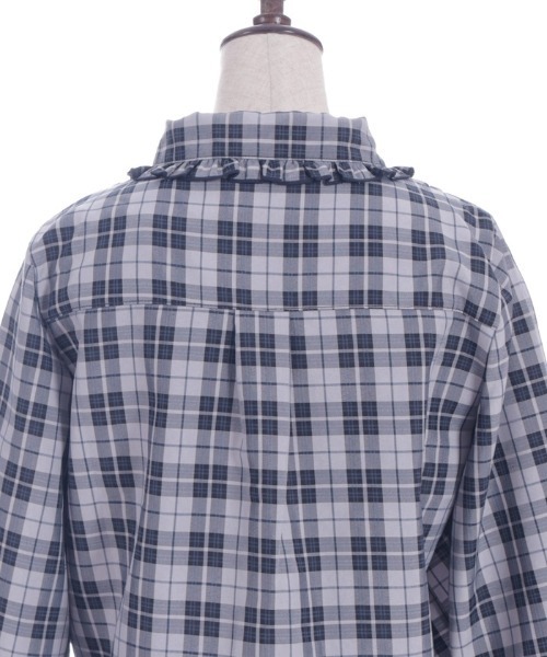 axes femme（アクシーズファム）の「ショート丈ドロストブラウス（シャツ/ブラウス・レディース・ブラック/ネイビー/ミント・FREE）」の19枚目の写真