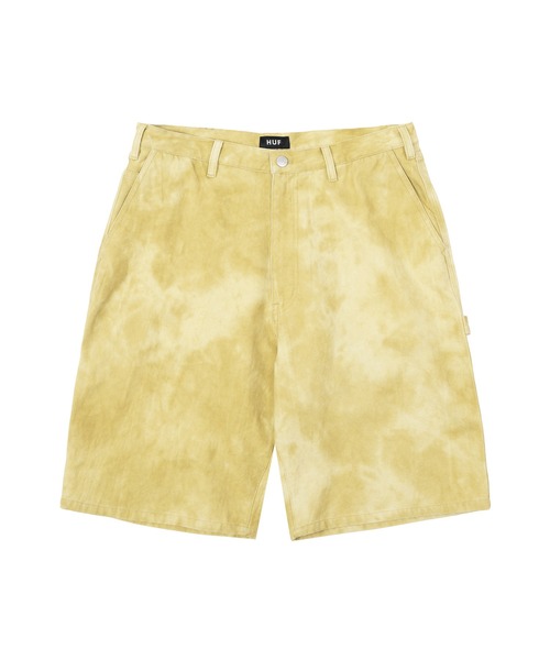 HUF GARDEN CENTER PIGMENT DYED WORK SHORT / HUF ヘンプ