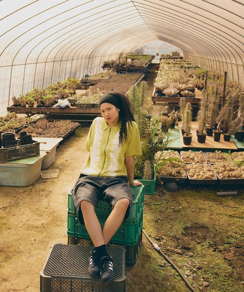 HUF（ハフ）の「HUF GARDEN CENTER PIGMENT DYED WORK SHORT（その他パンツ・メンズ・イエロー/ブラック/ブルー・30inch/32inch/34inch/28inch）」の14枚目の写真