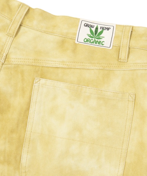 HUF（ハフ）の「HUF GARDEN CENTER PIGMENT DYED WORK SHORT（その他パンツ・メンズ・イエロー/ブラック/ブルー・30inch/32inch/34inch/28inch）」の12枚目の写真