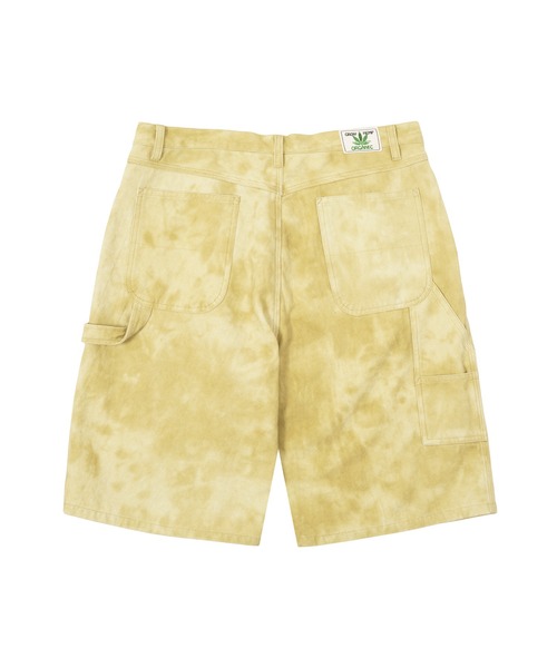 HUF GARDEN CENTER PIGMENT DYED WORK SHORT / HUF ヘンプ