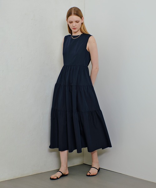 極美品　アルアバイル リネンオックスカシュクールマキシワンピース　サイズ1 極美品】 アルアバイル リネンオックスカシュクールマキシワンピ