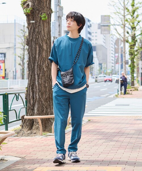 coen（コーエン）の「パラコード撥水ミニバッグ（ショルダーバッグ・メンズ・ブラック/パープル/ベージュ/ライム・FREE）」の6枚目の写真