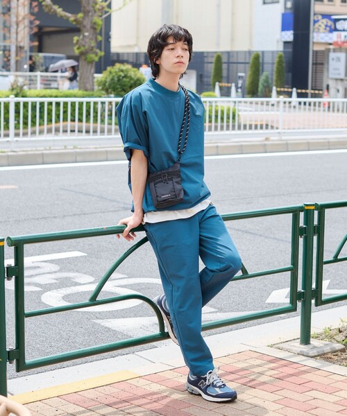 coen（コーエン）の「パラコード撥水ミニバッグ（ショルダーバッグ・メンズ・ブラック/パープル/ベージュ/ライム・FREE）」の7枚目の写真