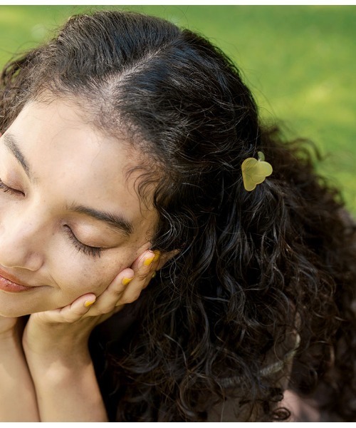 anap mimpi（アナップミンピ）の「2セット モクモク クリア カラー ミニ ヘア クリップ（バレッタ/ヘアクリップ・レディース・イエロー/ピンク/ターコイズブルー/アイボリー・FREE）」の3枚目の写真