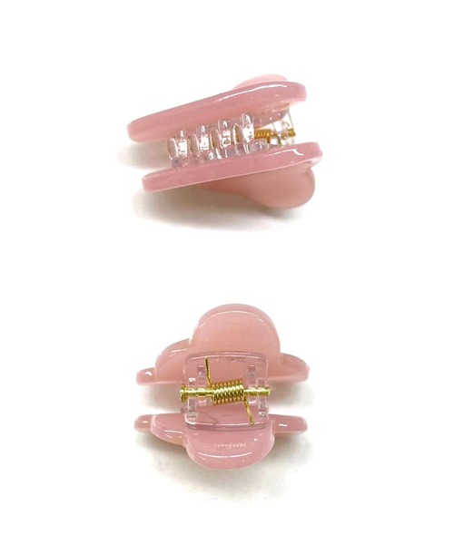 anap mimpi（アナップミンピ）の「2セット モクモク クリア カラー ミニ ヘア クリップ（バレッタ/ヘアクリップ・レディース・イエロー/ピンク/ターコイズブルー/アイボリー・FREE）」の10枚目の写真