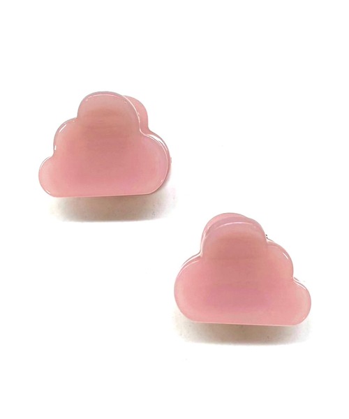 anap mimpi（アナップミンピ）の「2セット モクモク クリア カラー ミニ ヘア クリップ（バレッタ/ヘアクリップ・レディース・イエロー/ピンク/ターコイズブルー/アイボリー・FREE）」の14枚目の写真