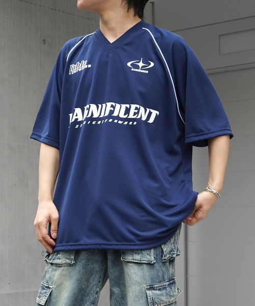 セール】25SS Vネックゲームシャツ ユニフォームライク ドロスト 半袖T