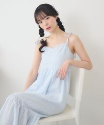 ems excite | 肩リボンレースキャミOP(ワンピース)