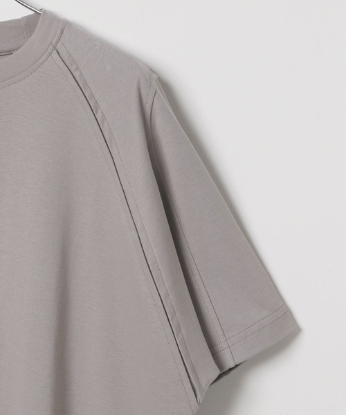 3.3 Field Trip （3.3フィールドトリップ）の「3.3 Field Trip／ショルダーカットT（Tシャツ/カットソー・メンズ・グレー/ブラック・LARGE/MEDIUM）」の6枚目の写真