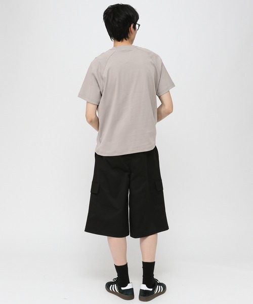 3.3 Field Trip （3.3フィールドトリップ）の「3.3 Field Trip／ショルダーカットT（Tシャツ/カットソー・メンズ・グレー/ブラック・LARGE/MEDIUM）」の17枚目の写真