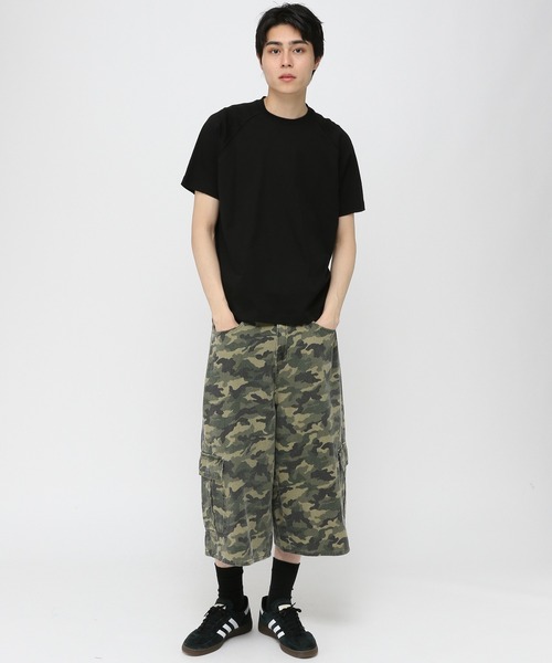 3.3 Field Trip （3.3フィールドトリップ）の「3.3 Field Trip／ショルダーカットT（Tシャツ/カットソー・メンズ・グレー/ブラック・LARGE/MEDIUM）」の10枚目の写真