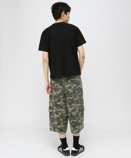 3.3 Field Trip （3.3フィールドトリップ）の「3.3 Field Trip／ショルダーカットT（Tシャツ/カットソー・メンズ・グレー/ブラック・LARGE/MEDIUM）」の12枚目の写真