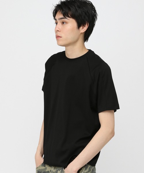 3.3 Field Trip （3.3フィールドトリップ）の「3.3 Field Trip／ショルダーカットT（Tシャツ/カットソー・メンズ・グレー/ブラック・LARGE/MEDIUM）」の14枚目の写真