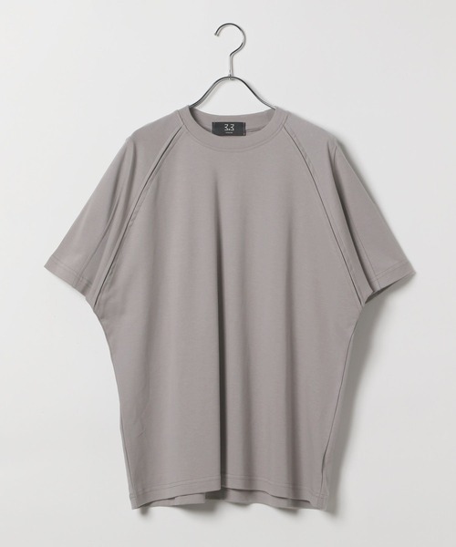 3.3 Field Trip （3.3フィールドトリップ）の「3.3 Field Trip／ショルダーカットT（Tシャツ/カットソー・メンズ・グレー/ブラック・LARGE/MEDIUM）」の22枚目の写真