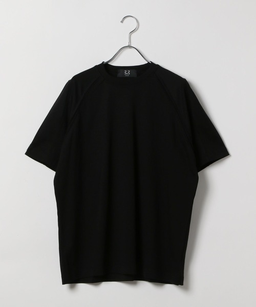 3.3 Field Trip （3.3フィールドトリップ）の「3.3 Field Trip／ショルダーカットT（Tシャツ/カットソー・メンズ・グレー/ブラック・LARGE/MEDIUM）」の21枚目の写真