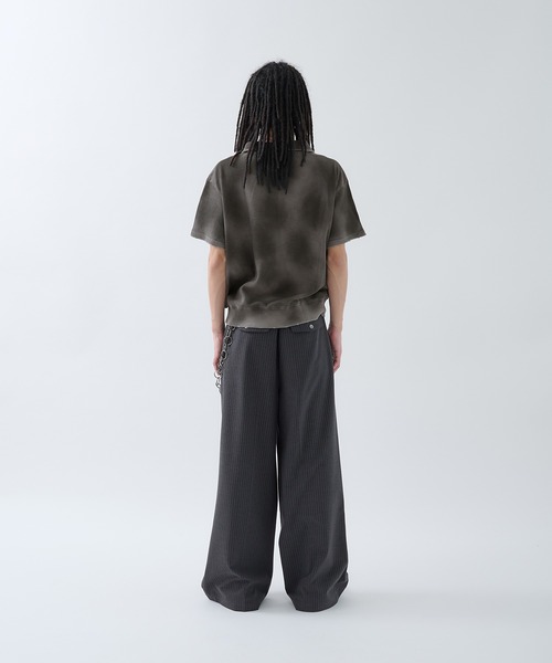 ANDER HUNK（アンダーハンク）の「Hard Spray Thermal Polo / ハードスプレーサーマルポロ（ポロシャツ・メンズ・グレー/レッド/杢グレー・MEDIUM/LARGE）」の20枚目の写真