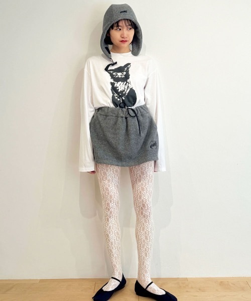 HOLIDAY（ホリデイ）の「CLASSIC FLEECE TUCK MINI SKIRT クラシック