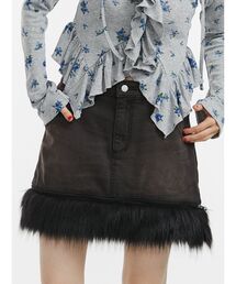 jouetie | ファードッキングデニムミニスカート(スカート)