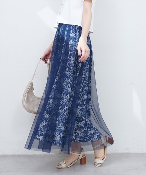 natural couture(ナチュラルクチュール)の「チュールレイヤードフレアスカート(スカート・レディース・その他1/その他2/その他3・FREE)」の19枚目の写真
