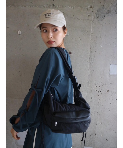 TRUNC（トランクエイティーエイト）の「2way Gather Shoulder Bag（ショルダーバッグ・レディース・ブラック・FREE）」の19枚目の写真