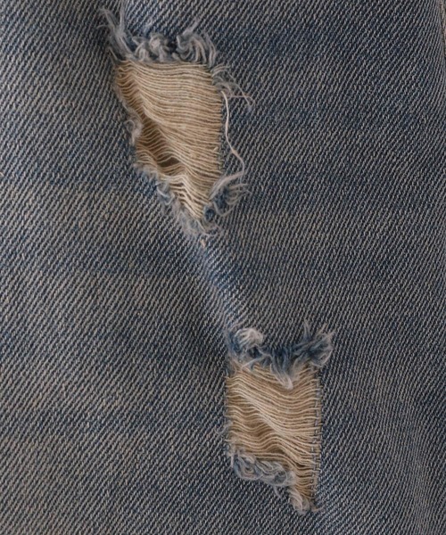 repipi armario（レピピ アルマリオ）の「ダメージデニムショートパンツ（デニムパンツ・キッズ・ブラック/ベージュ系その他/ブルー・MEDIUM/SMALL/LARGE）」の21枚目の写真