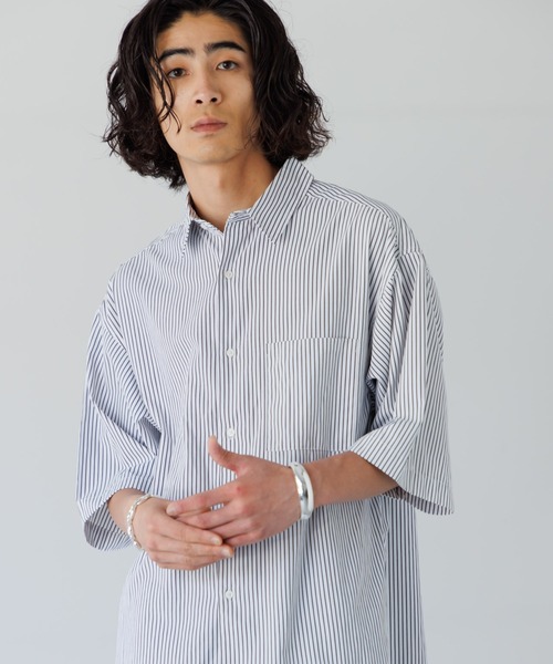 SINSS(シンス)の「Wide bangle / ワイドバングル(バングル/リストバンド・メンズ・シルバー・FREE)」の4枚目の写真