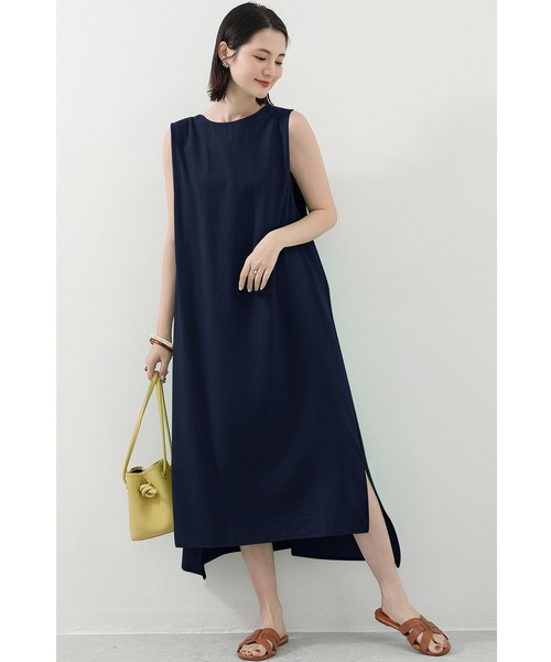 ロングワンピース　クリエイトサン❣️落ち着いた真紅❣️シンプル❣️パーティーにも❣️ セール】マキシ丈ワンピース ワンピース 夏 ロングワンピース
